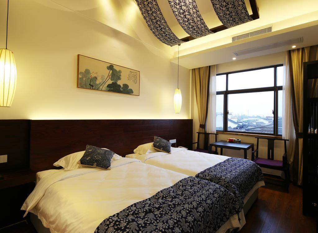 Floral Hotel - Yuexiang Inn Wuzhen Jiaxing Buitenkant foto