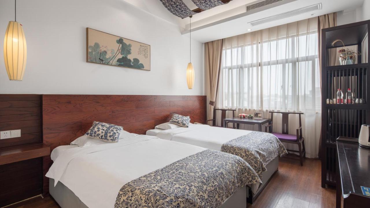 Floral Hotel - Yuexiang Inn Wuzhen Jiaxing Buitenkant foto